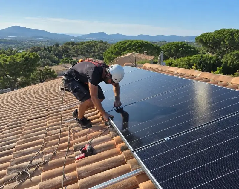 Installateur panneaux solaires Villefontaine — pose photovoltaïque sur toiture