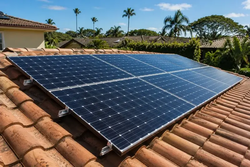Installation de panneaux solaires à Villefontaine
